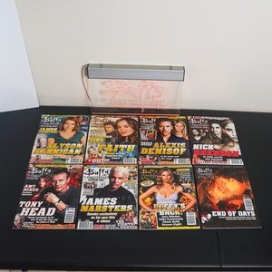 Buffy the Vampire Slayer Magazines 8 Mags 2006-2007 w Final Issue Commemorative
